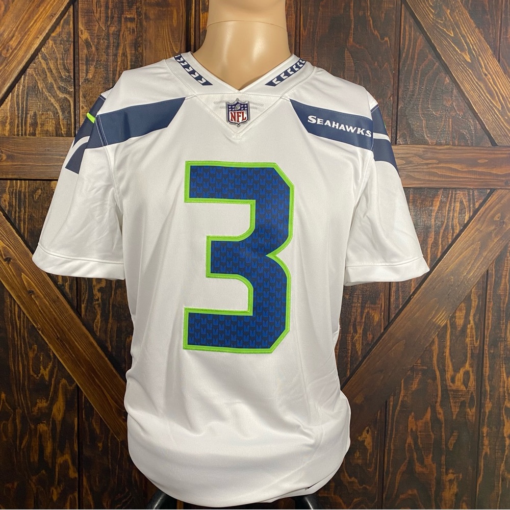 Nike On Field Seattle Seahawks Russell Wilson Jersey Size Small